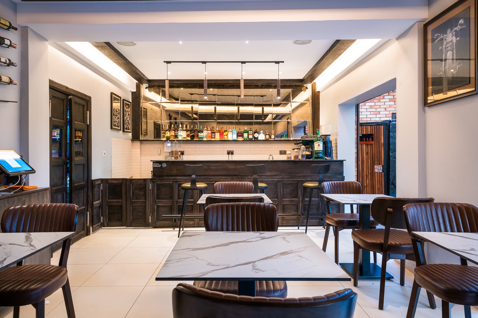 The Grill Room dining area